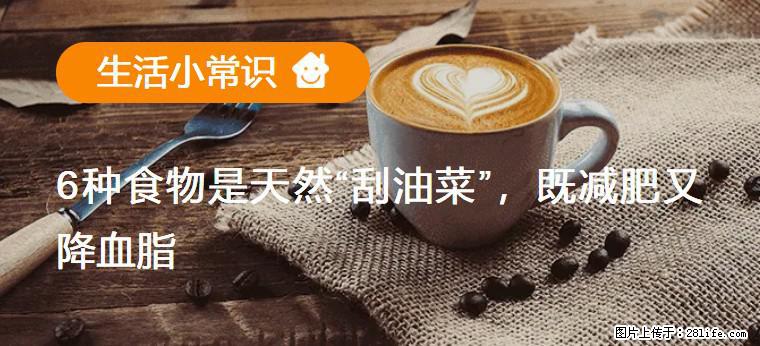 【生活小常识】6种食物是天然“刮油菜”，既减肥又降血脂 - 鄂尔多斯生活资讯 - 鄂尔多斯28生活网 erds.28life.com